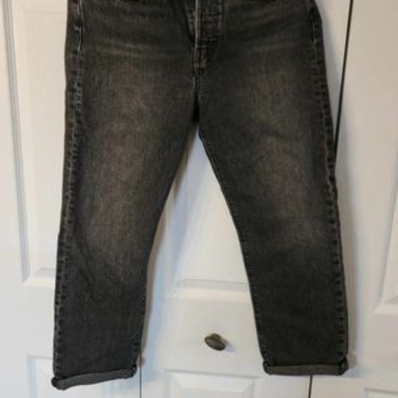 Levi's Wedgie Straight Leg 7/8th Jeans Size US 27 - Picture 2 of 4